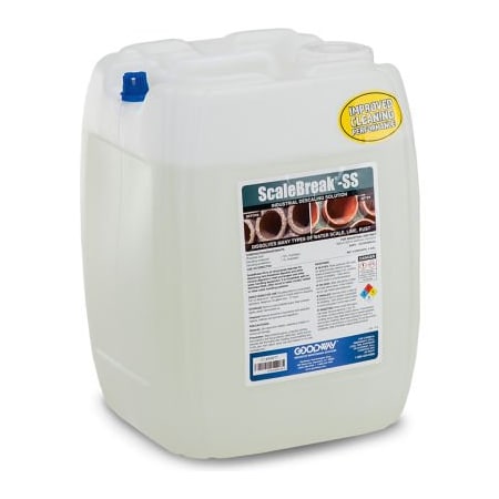 Goodway Goodway ScaleBreak Liquid Descaler For Stainle Steel, 5 Gal. Jug SCALEBRK-SS-5